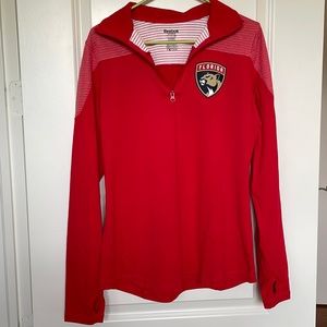 Womens NHL Panthers half zip